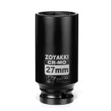 Zoyakki 12 Drive 27mm Deep 6 Pt Impact Socket