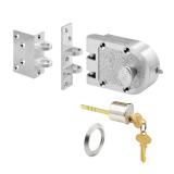 Prime-Line SE 15332 Bronze Deadlock Chrome Finish