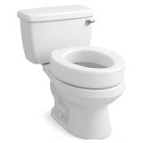 Carex Round Toilet Seat Riser 3.5 Inch Height