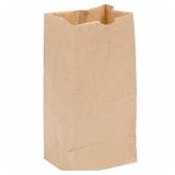 Perfect Stix 4lb Kraft Brown Paper Lunch Bags...