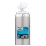 Clear Nacho Trays 200ct 36pk