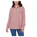 Buffalo Womens Waffle Button-Down Top XL