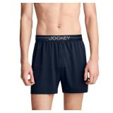 Jockey Active Microfiber Boxer 4.5 Navy 2XL