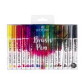 Ecoline Brush Pen Set 15 Colors Markers
