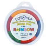 Ready 2 Learn Washable 6-in-1 Rainbow Ink Pad