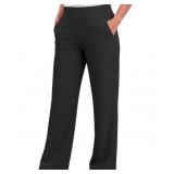 Womens Travel Wide Leg Pant Size M