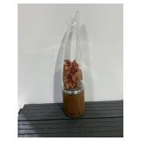 AdHoc Chili Pepper Mill Wood and Glass
