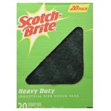 Scotch Heavy Duty Scouring Pads 20ct