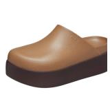 Crocs Dylan Platform Clog Mule Sepia Size 11
