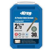 Kreg Protec-Kote Pocket-Hole Screws 2-12 30ct