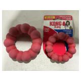 Kong Ring Dog Toy 2pk Red