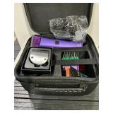 FuzzyFix 5-in-1 Pet Grooming Clipper Kit Purple
