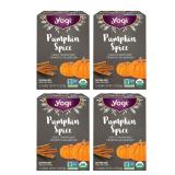 Yogi Pumpkin Spice Herbal Tea 16ct 4pk