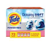 Tide Power Pods With Downy Soft Boosters 72ct