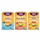 Yogi Herbal DeTox Tea Variety Pack 48ct 3pk