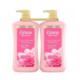 Caress Daily Silk Body Wash Peach Orange 30oz 2pk