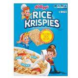Kelloggs Rice Krispies Breakfast Cereal 42 oz