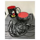 Disney Mickey Mouse Mug and Electric Warmer Set