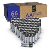 Aa Alkaline Batteries 66ct