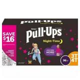 Pull-Ups Night-Time Training Pants Girls 3T-4T...