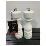 Cole and Mason Salt and Pepper Mill Set White