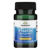 Swanson Fisetin 100mg 30ct Veg Capsules