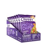 Quest Loaded Taco Protein Tortilla Chips 8pk 1.1oz