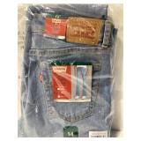 Levis Flare Jeans Light Wash Size 14