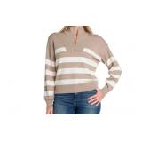 Draper James Womens Quarter Zip Sweater Small