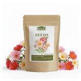 Kct Garden Moss Rose Flower Seeds 10000ct
