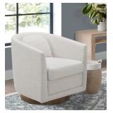 Isla Upholstered Swivel Chair 29.1x31.1x29.9in