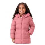 Girls Puffer Jacket Pink Size 66X