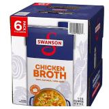 Swanson Chicken Broth 32 oz Carton 6pk