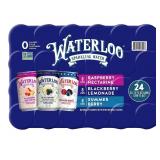 Waterloo Sparkling Water Variety 12oz 24pk