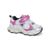 Carters Johann Fashion Sneakers WhiteSilver Sz 6