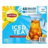 Lipton Iced Tea Gallon Size Tea Bags 48ct