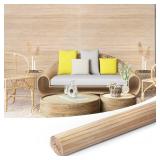 Art3d Bamboo Wall Panel Light Carbonized 48x96in