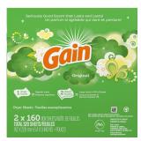 Gain Dryer Sheets 320ct