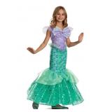 Disney The Little Mermaid Ariel Costume SM 4-6X