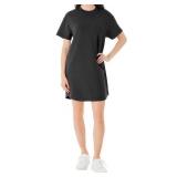 Womens Short Sleeve Sandwash Dress XL