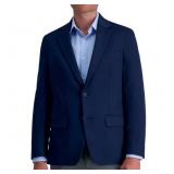 LG Stretch Tailored Fit Travel Blazer Navy Large