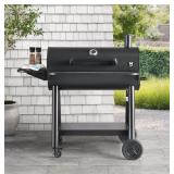 Barrel Charcoal Grill with Cover