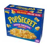 Pop Secret Movie Theater Butter Popcorn 3oz 30pk