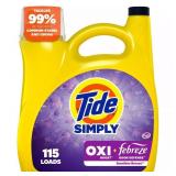 Tide Simply Oxi Boost Laundry Detergent 162 fl oz