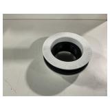 Mustee White Bathroom Sink Drain Assembly 6x6x3in