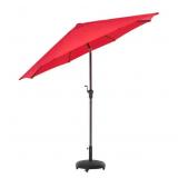 Aluminum Crank And Auto-Tilt Patio Umbrella