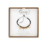 Demdaco Heart Giving Bangle Bracelet 7 Inch