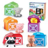 Learning Resources Peekaboo Learning Farm Toy Set