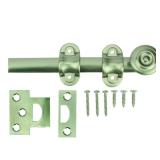 Crown Bolt 25607 6 in. Satin Nickel Surface Bolt