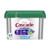 Cascade Platinum Dishwasher Pods 40ct